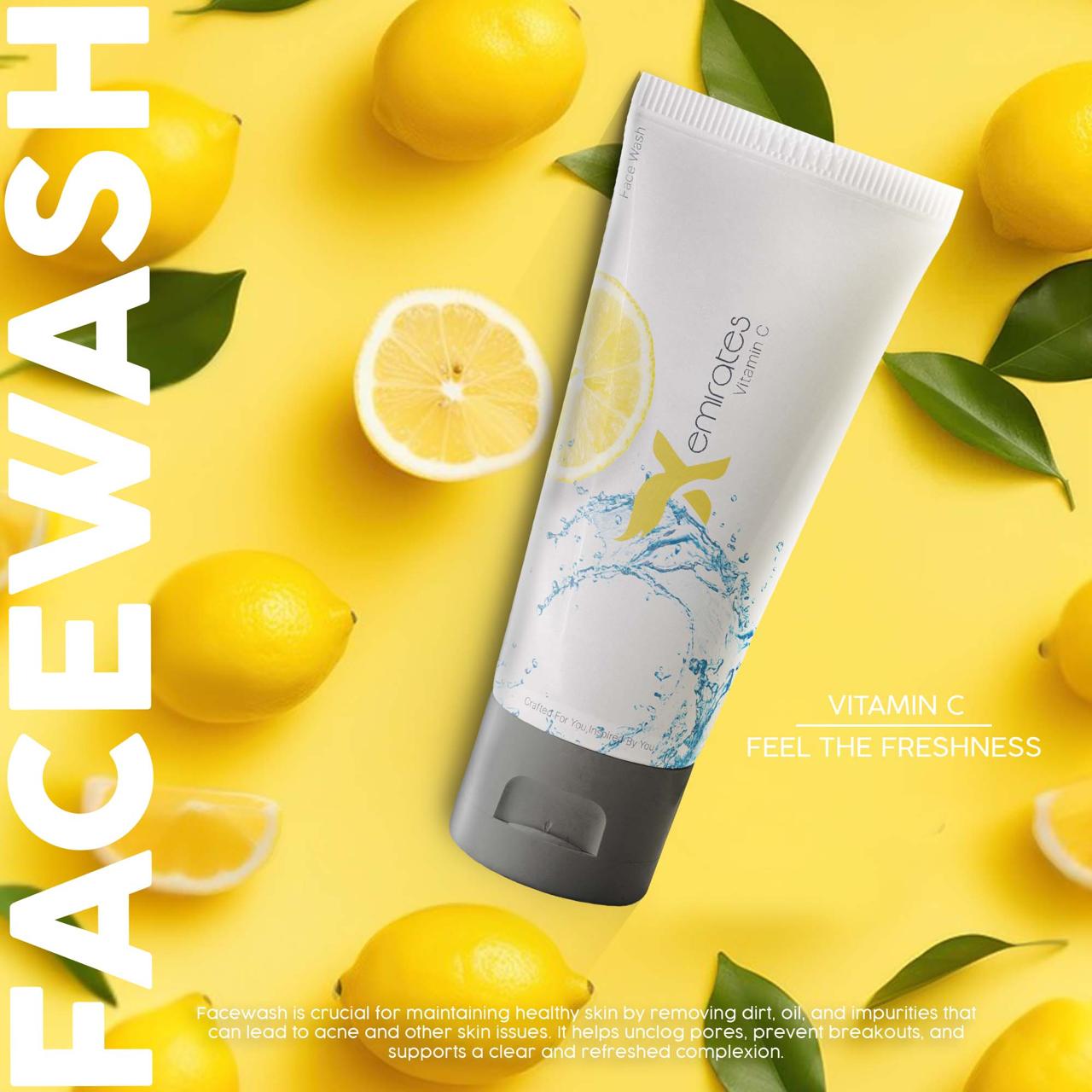 X Emirates Vitamin C Facewash