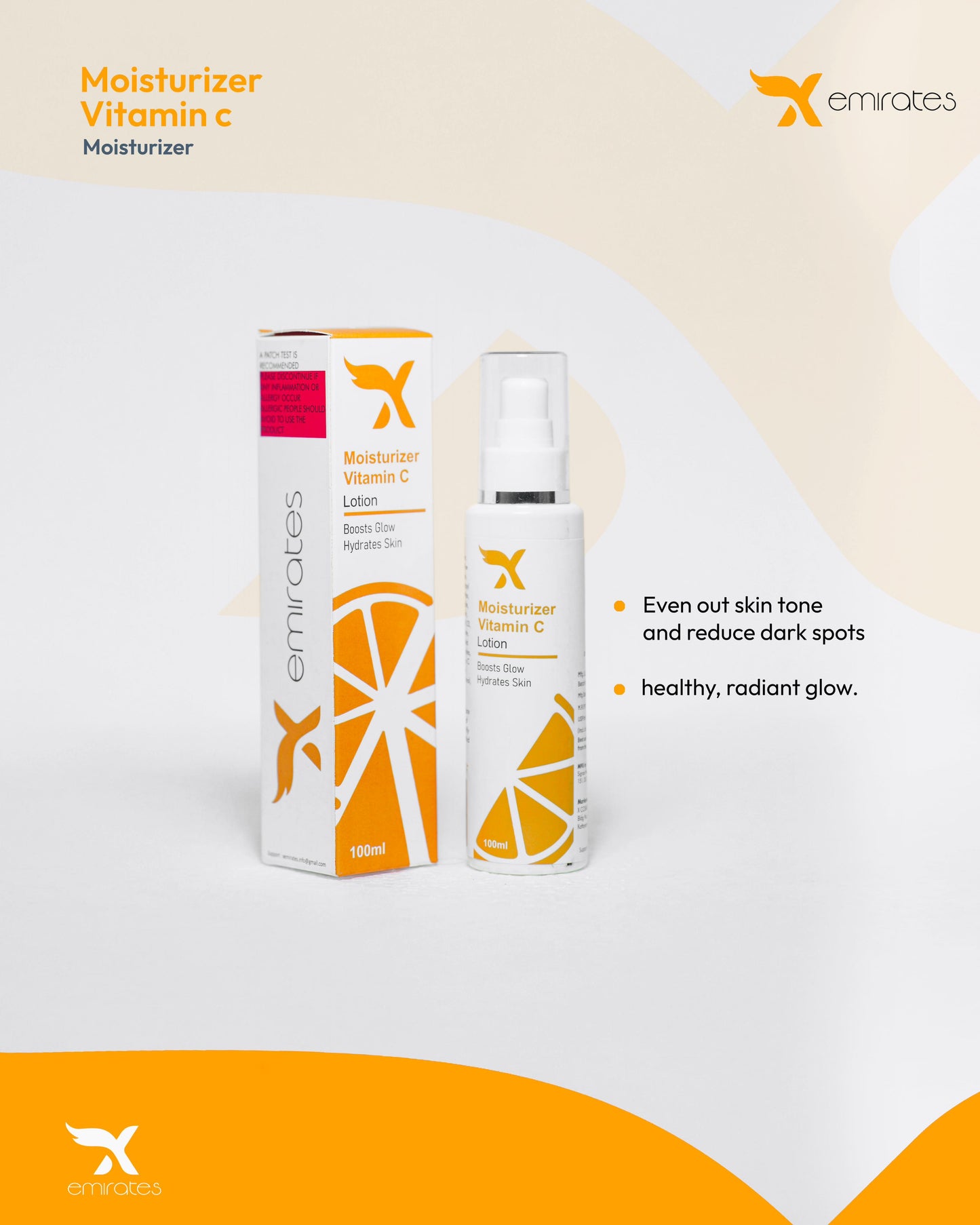 X Emirates Vit-C Moisturizer